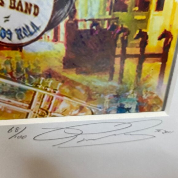 Raymond Mancini Crescent City New Orleans Art Print Signed 68/100 Mardi Gras - Picture 8 of 8